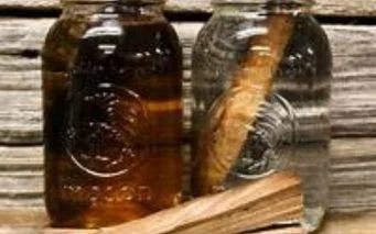 Flavoring and Aging Moonshine with Oak Barrels