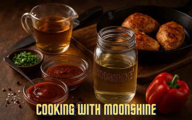 cooking with moonshine