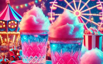 how to serve cotton candy moonshine at parties